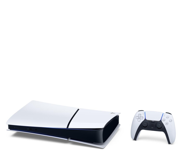 Sony PlayStation 5 Slim Digital + DualSense White - 1210593 - zdjęcie 5